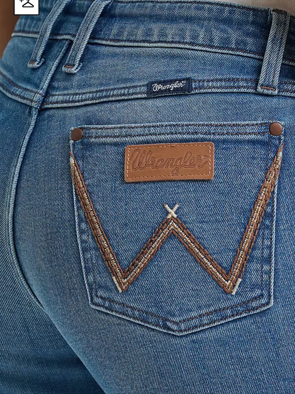 Wrangler Retro Like New Mid-rise Trousers Size 27 - Picture 6 of 12